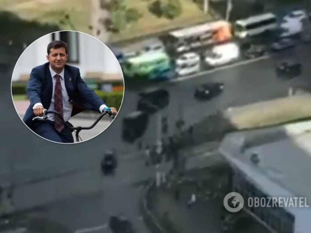«Не велик, а «Гелик»: VIP-кортеж Зеленского устроил коллапс в Киеве, украинцы возмущены. Видеофакт