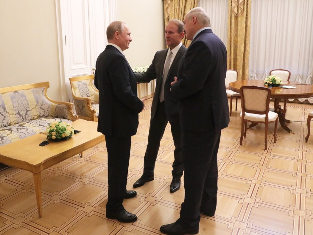 В Санкт-Петербурге состоялась встреча Путина и Медведчука