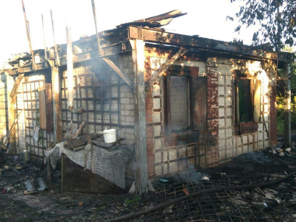 Горел дачный дом: 11-летний мальчик погиб во время пожара в Кривом Роге (ФОТО, ВИДЕО)