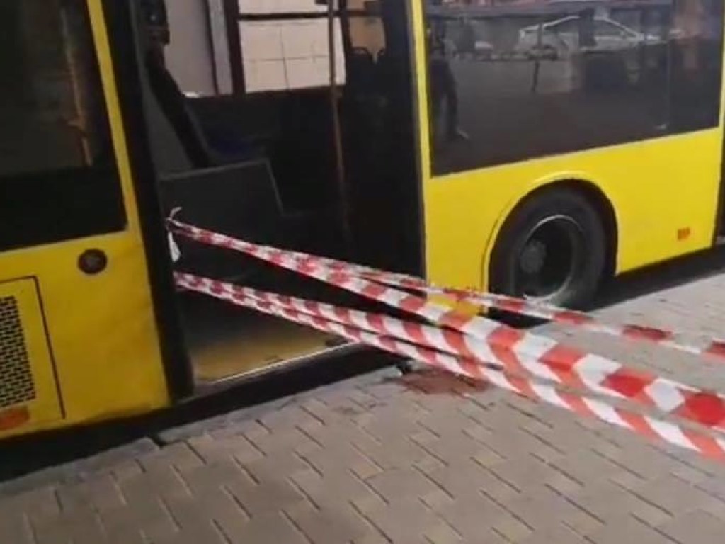 На Отрадном в Киеве пассажирка получила серьезную травму при выходе из автобуса (ФОТО)
