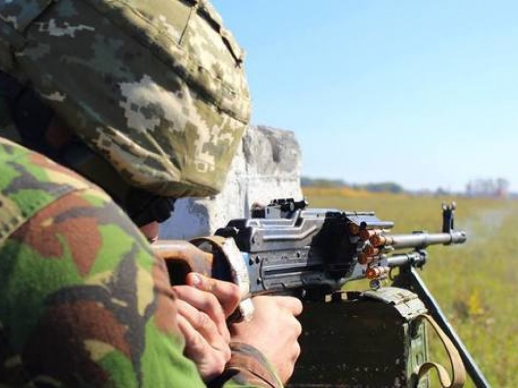 За день на Донбассе позиции ВСУ обстреляли один раз