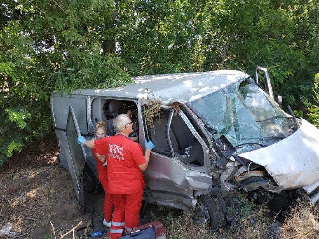 На трассе «Одесса-Рени» произошло «лобовое» ДТП: пострадали 4 человек (ФОТО)