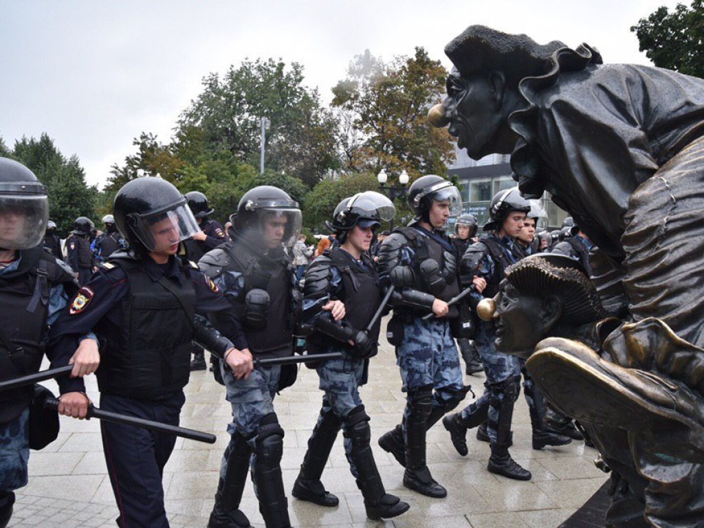 Протесты в Москве: Задержаны 89 человек (ВИДЕО)