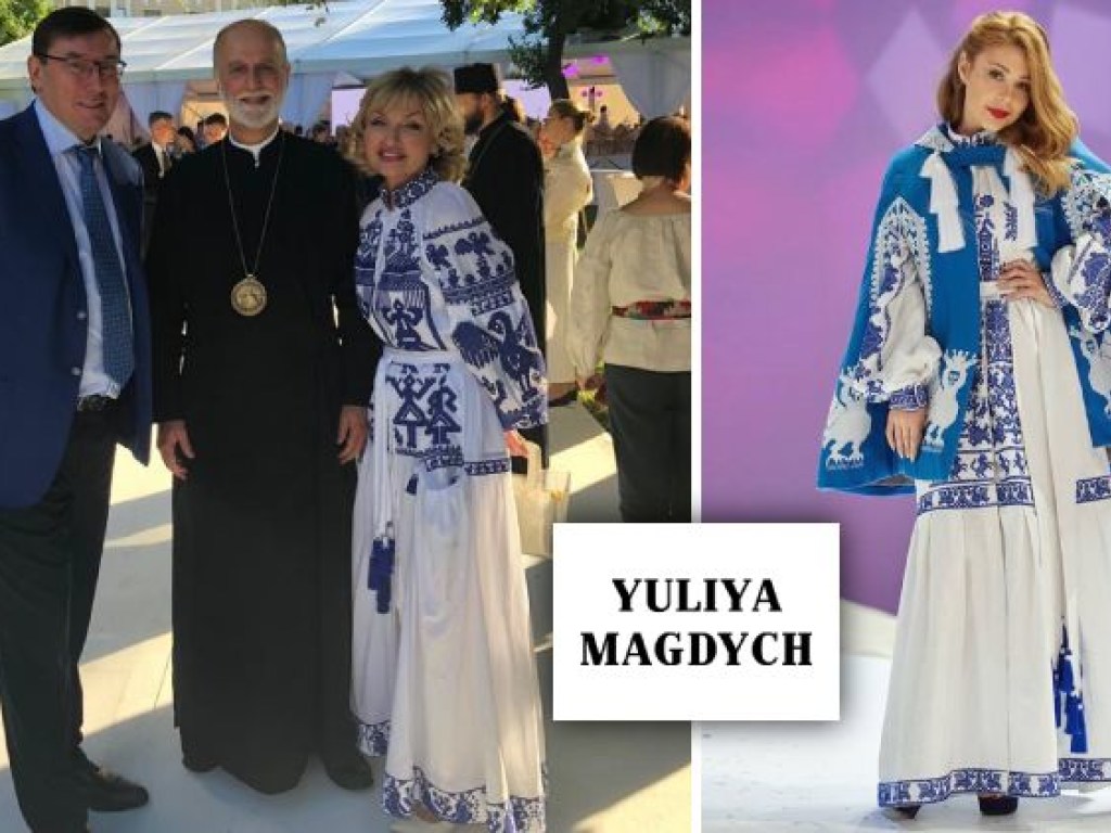 Как у Луценко: Кетрин Зета-Джонс надела вышиванку украинского дизайнера (ФОТО)