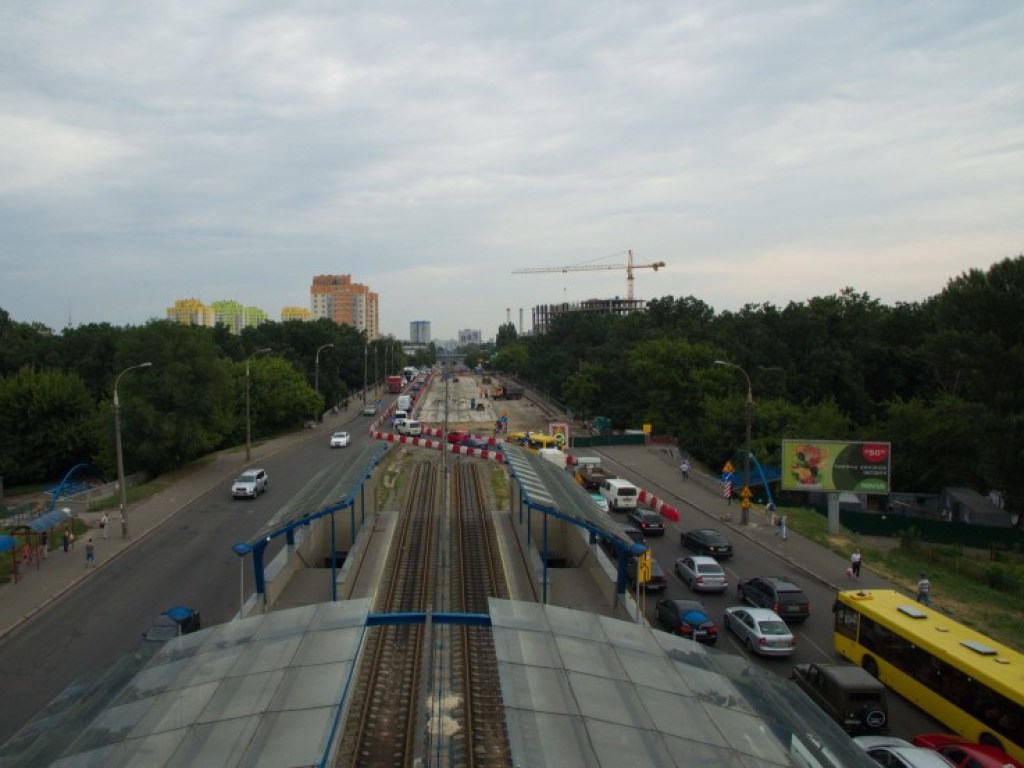 Транспортный коллапс на Борщаговке: Стало известно, когда возобновит работу скоростной трамвай