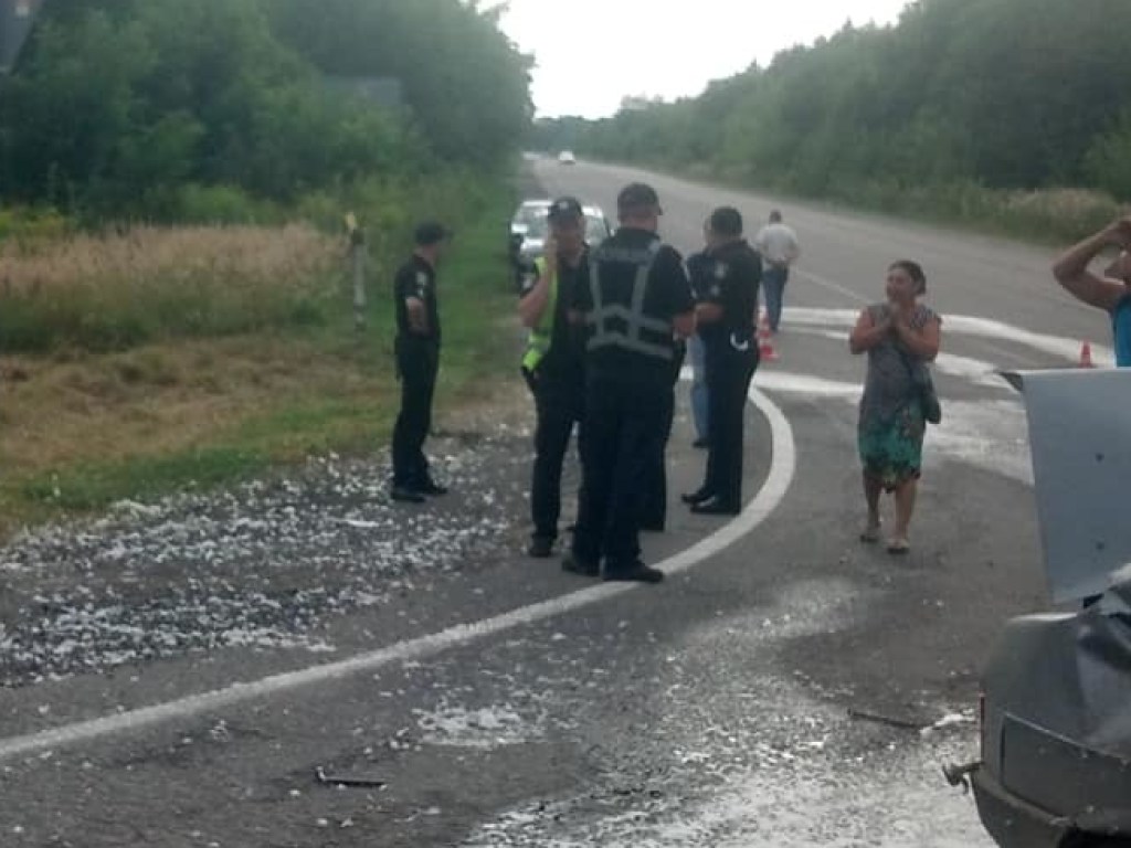 На трассе «Киев &#8212; Чоп» столкнулись Audi и ВАЗ: погибли две женщины (ФОТО)