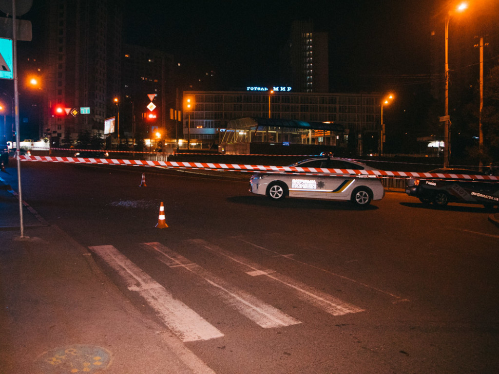 Полиция сообщила подробности ночной перестрелки у столичной станции метро «Голосеевская»
