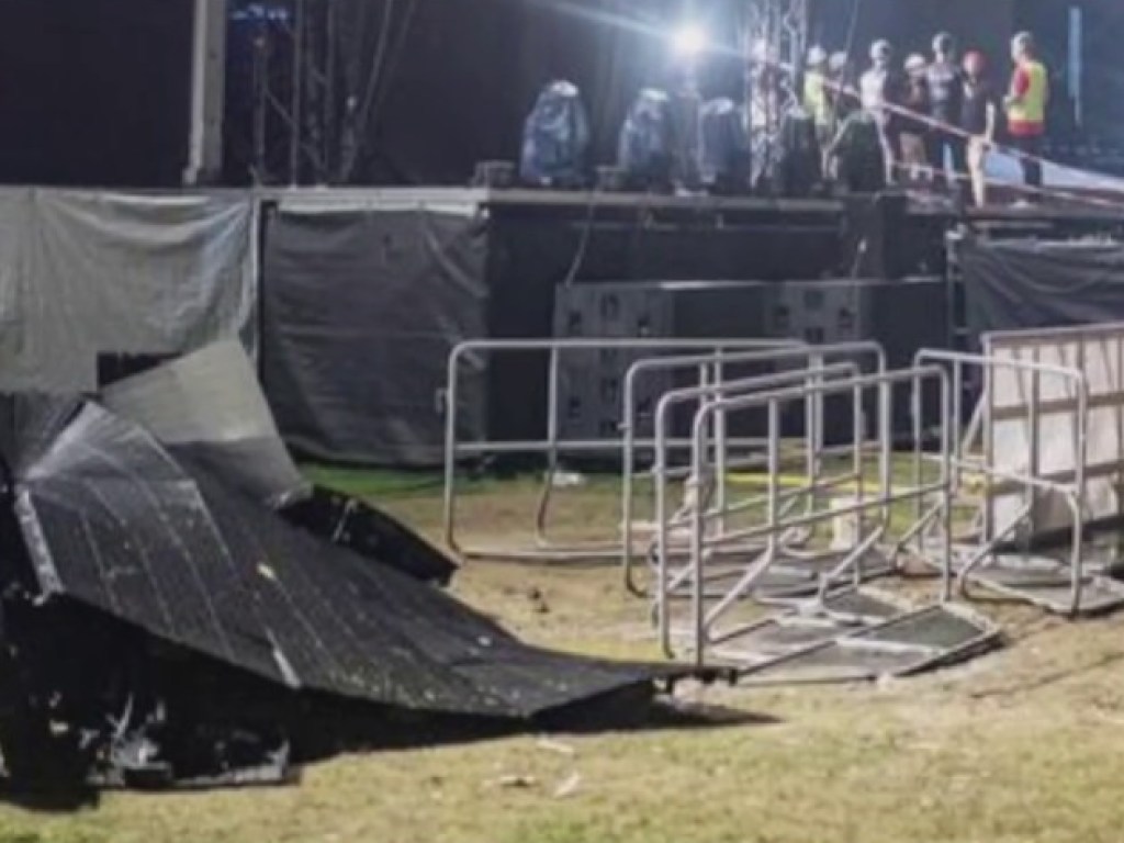 На концерте в Германии ветер обрушил на зрителей сцену: пострадали 28 человек (ВИДЕО)