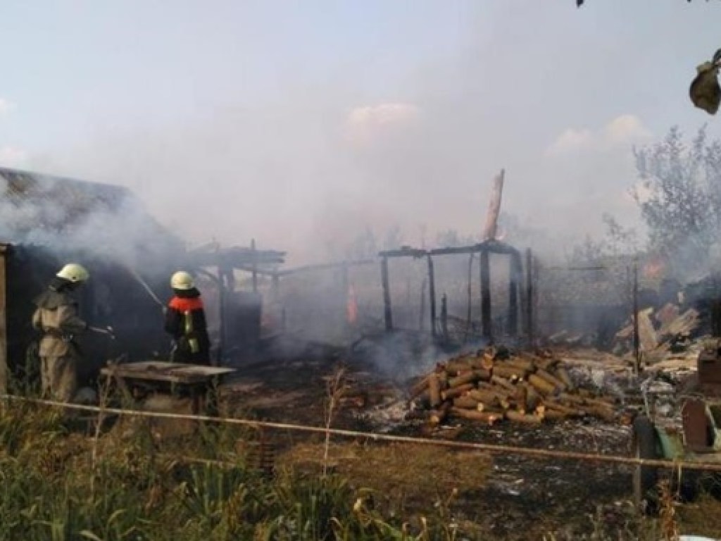 В Киевской области в результате пожара скончались мужчина и женщина (ФОТО)
