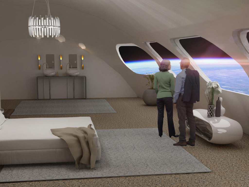На околоземной орбите к 2025 году построят отель (ВИДЕО)