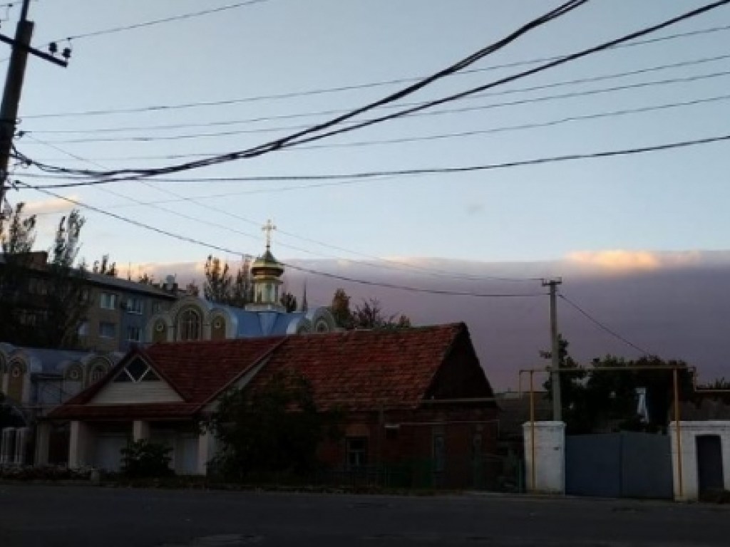 «Армагеддон»: В Запорожской области в небе увидели жуткую тучу (ФОТО, ВИДЕО)