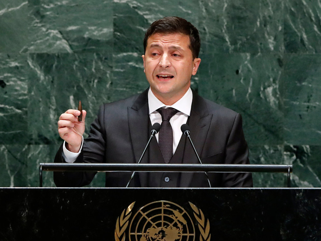 Говорил о войне: Зеленский выступил на заседании Генассамблеи ООН
