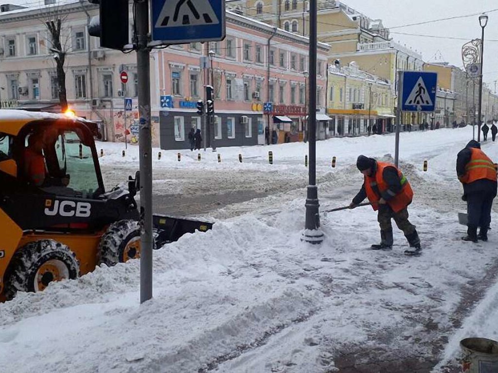 В Киеве введут новую систему уборки снега &#8212; КГГА