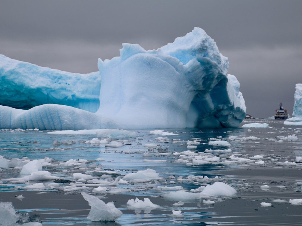 От ледника в Антарктиде откололся айсберг весом более 300 миллиардов тонн