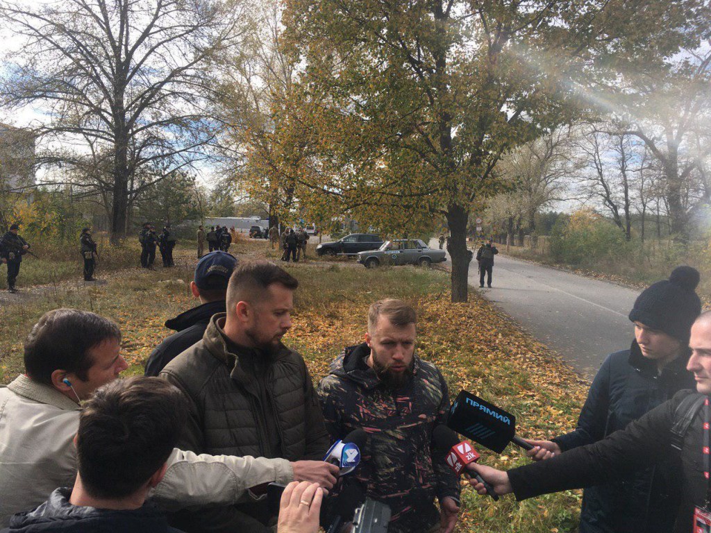 Столкновения с Нацкорпусом: в полиции рассказали подробности