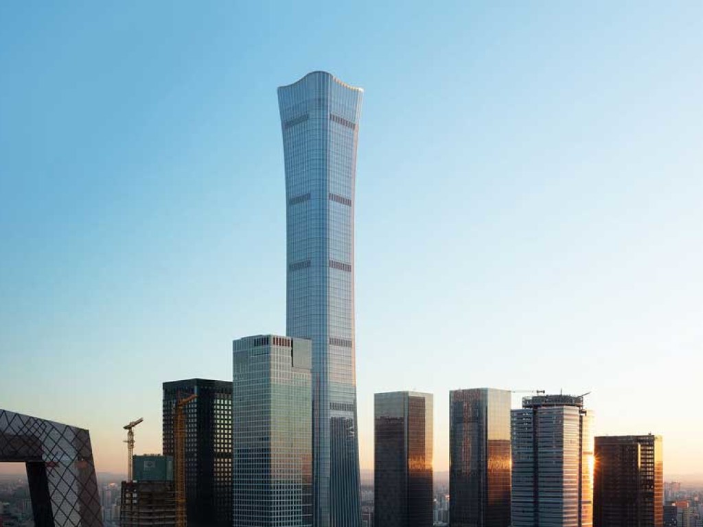 «Высотное чудо»: в Китае появился 528-метровый небоскреб (ФОТО, ВИДЕО)