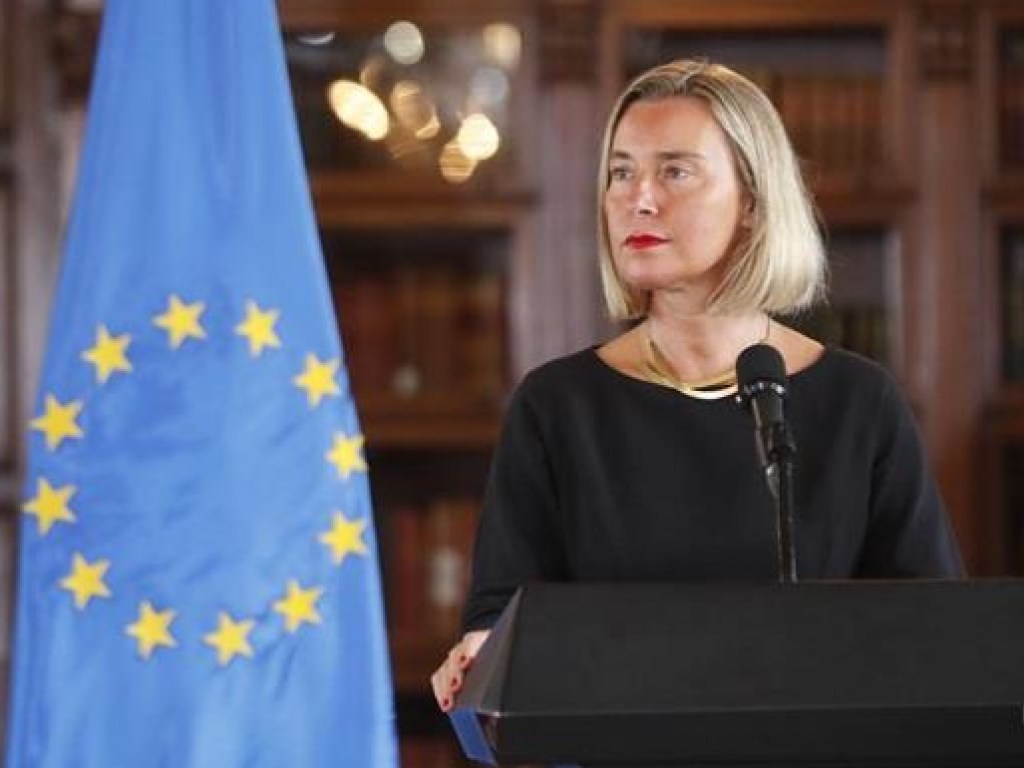 Могерини прокомментировала ситуацию: Евросоюз одобрил план Киева по Донбассу