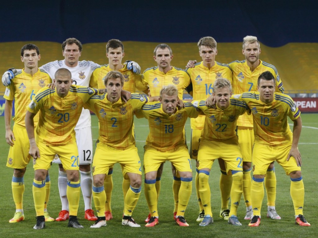 Сборная Украины совершила рывок в рейтинге ФИФА
