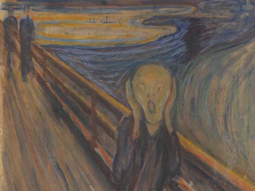 На знаменитой картине «Крик» обнаружили портрет спаниеля (ФОТО)