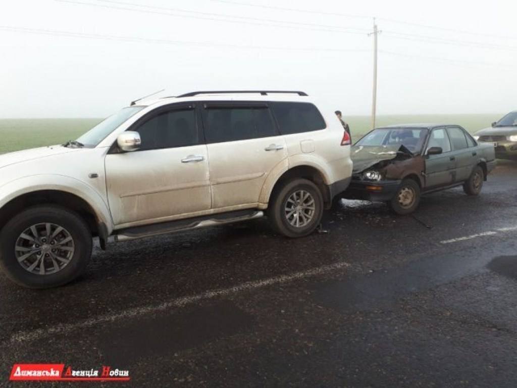 На дороге в Одесской области столкнулись 5 автомобилей и автобус (ФОТО)