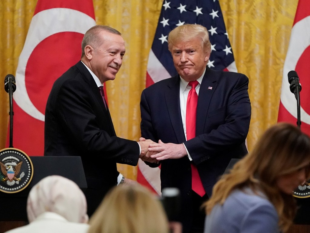 Трамп и Эрдоган встретились в Вашингтоне