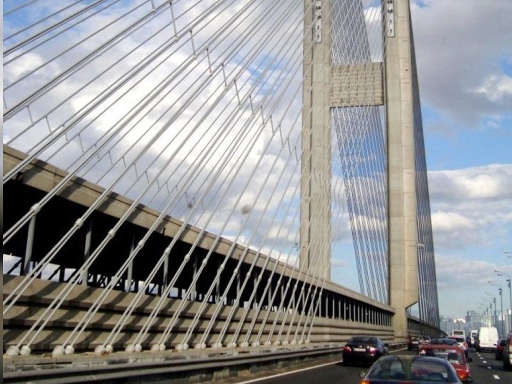 18 ноября движение на Северном мосту в Киеве будет ограничено (КАРТА)