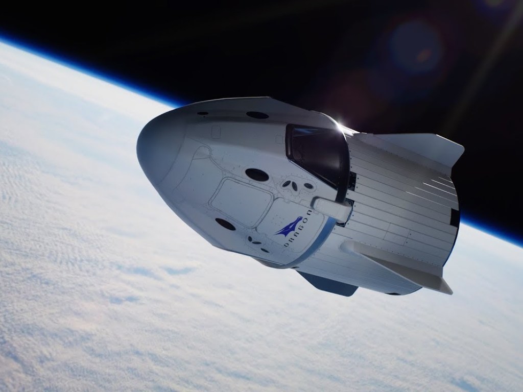 Появилось видео испытания первого пассажирского космического корабля Crew Dragon (ВИДЕО)