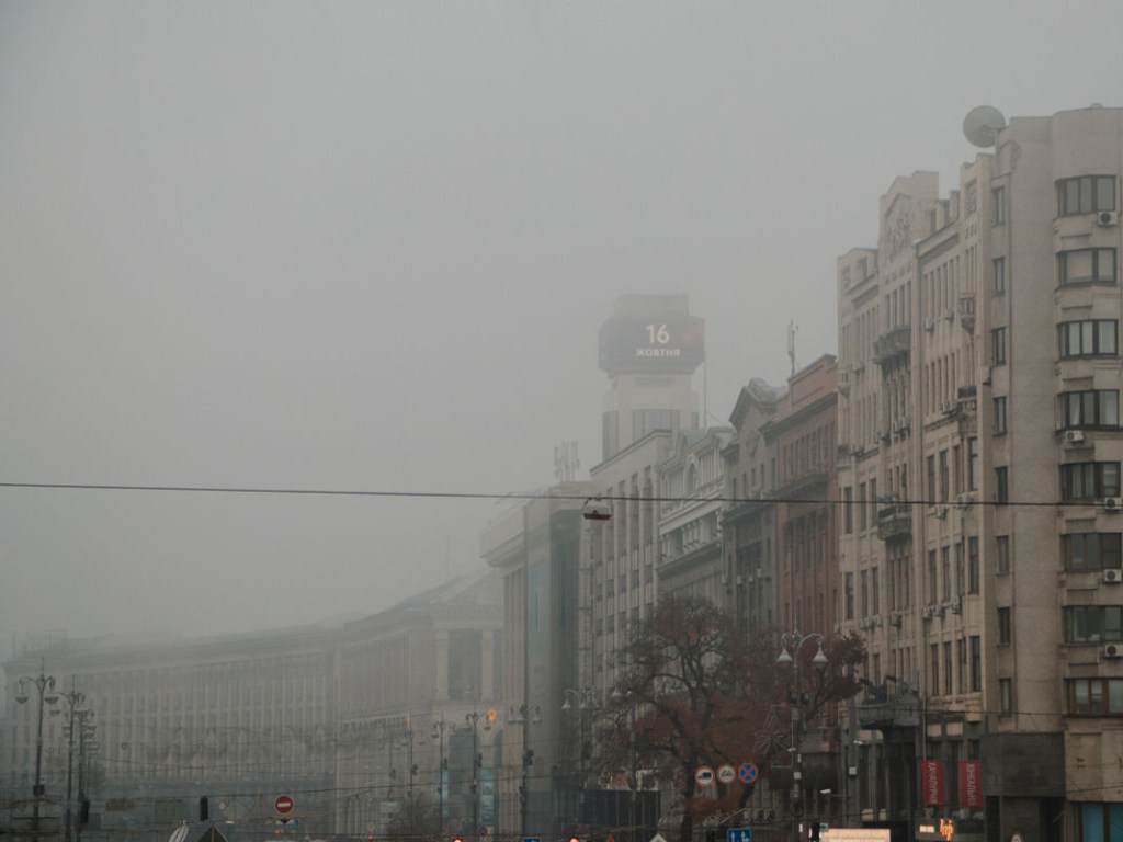 Киевлян предупредили о сильном тумане