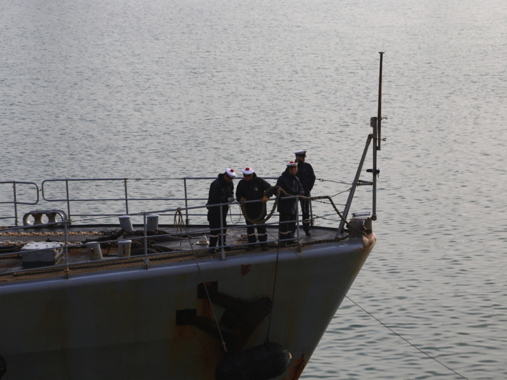В Одесский порт зашел корвет ВМФ Франции (ФОТО)