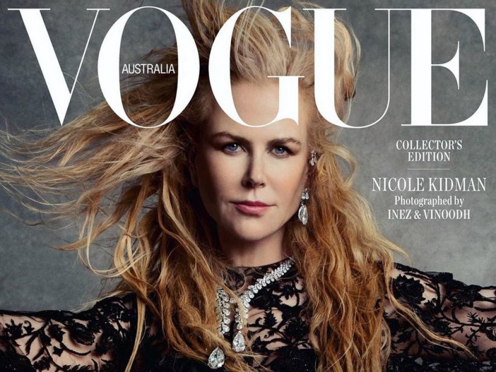 52-летняя Николь Кидман в необычных нарядах поучаствовала в стильной фотосессии