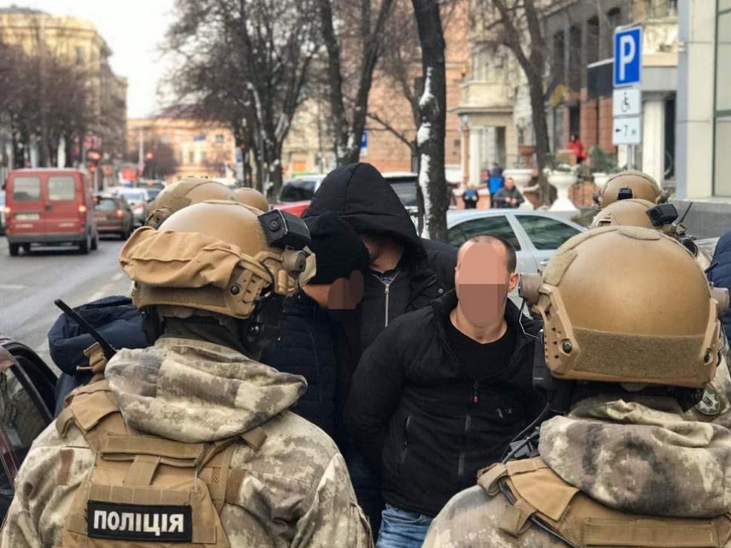 В Днепре бойцы «Корд» задержали вымогателей (ФОТОВ, ВИДЕО)