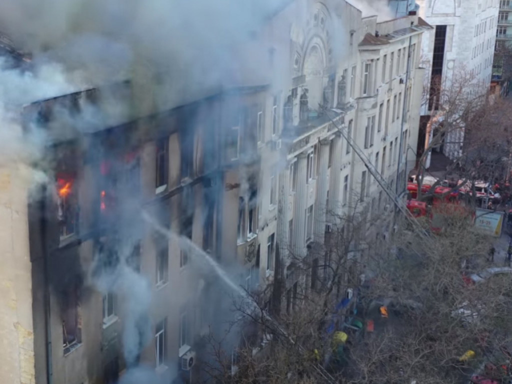 Пожар в Одессе: Кабмин создал комиссию по расследованию причин возгорания