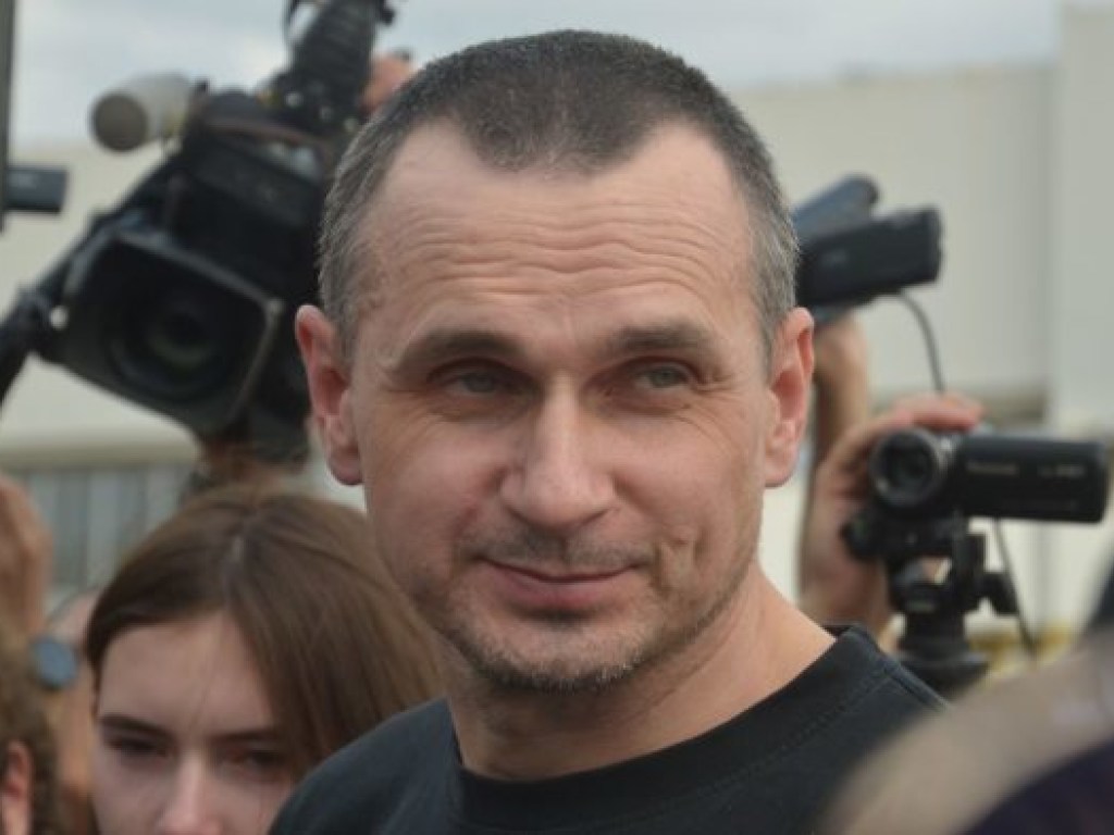 Сенцов стал «солдатом запаса» в Киеве (ФОТО)