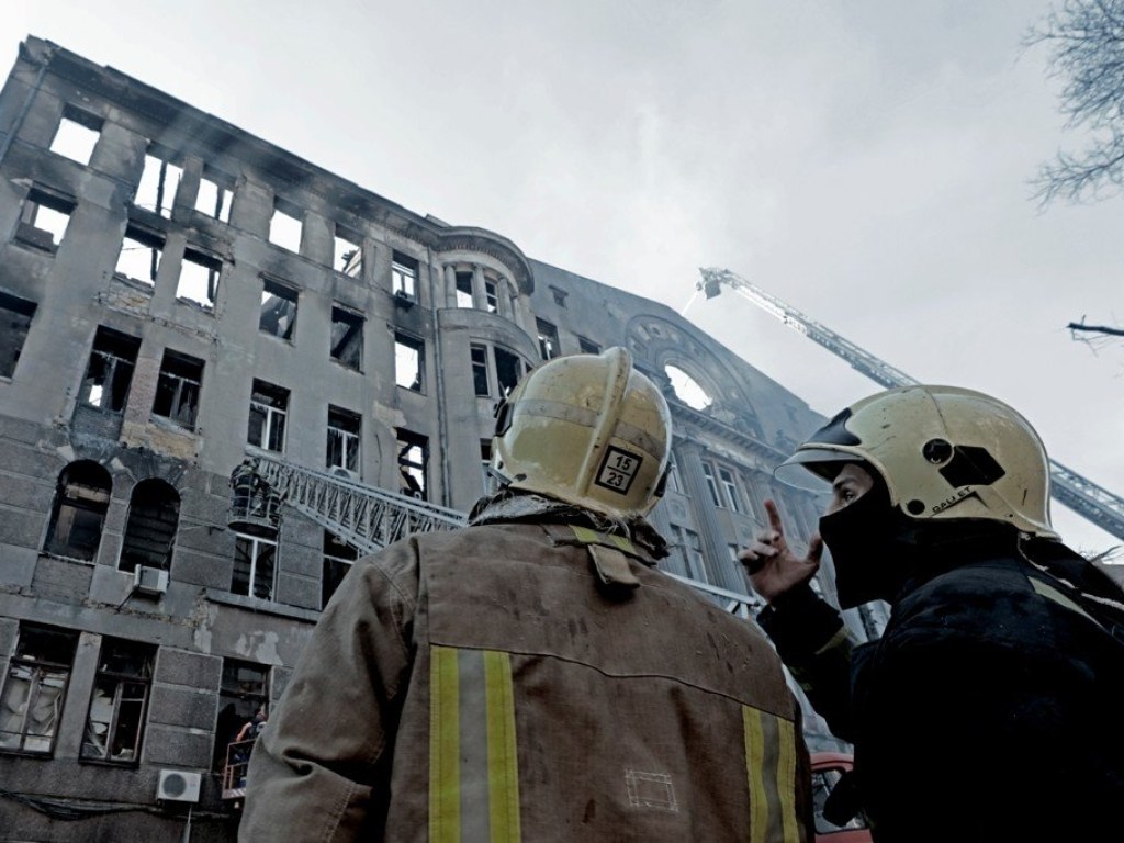 Пожар в Одессе: в здании не было обнаружено ни одного огнетушителя