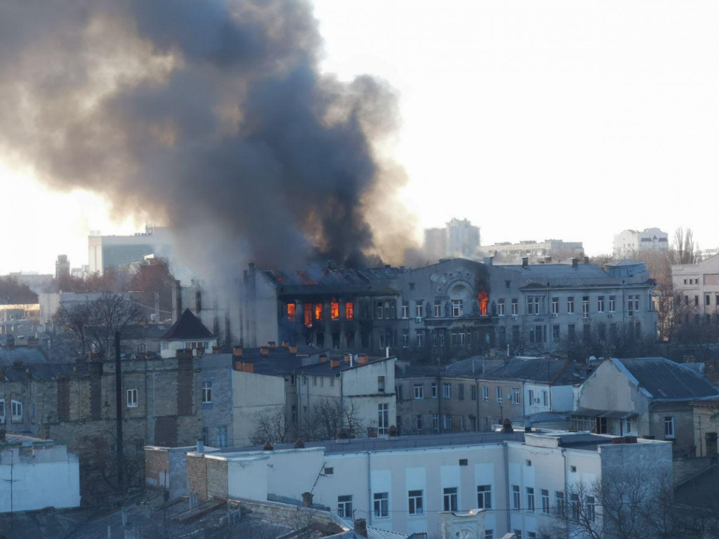 Пожар в Одесском колледже: в НАН Украины оценили человеческие потери и материальный ущерб
