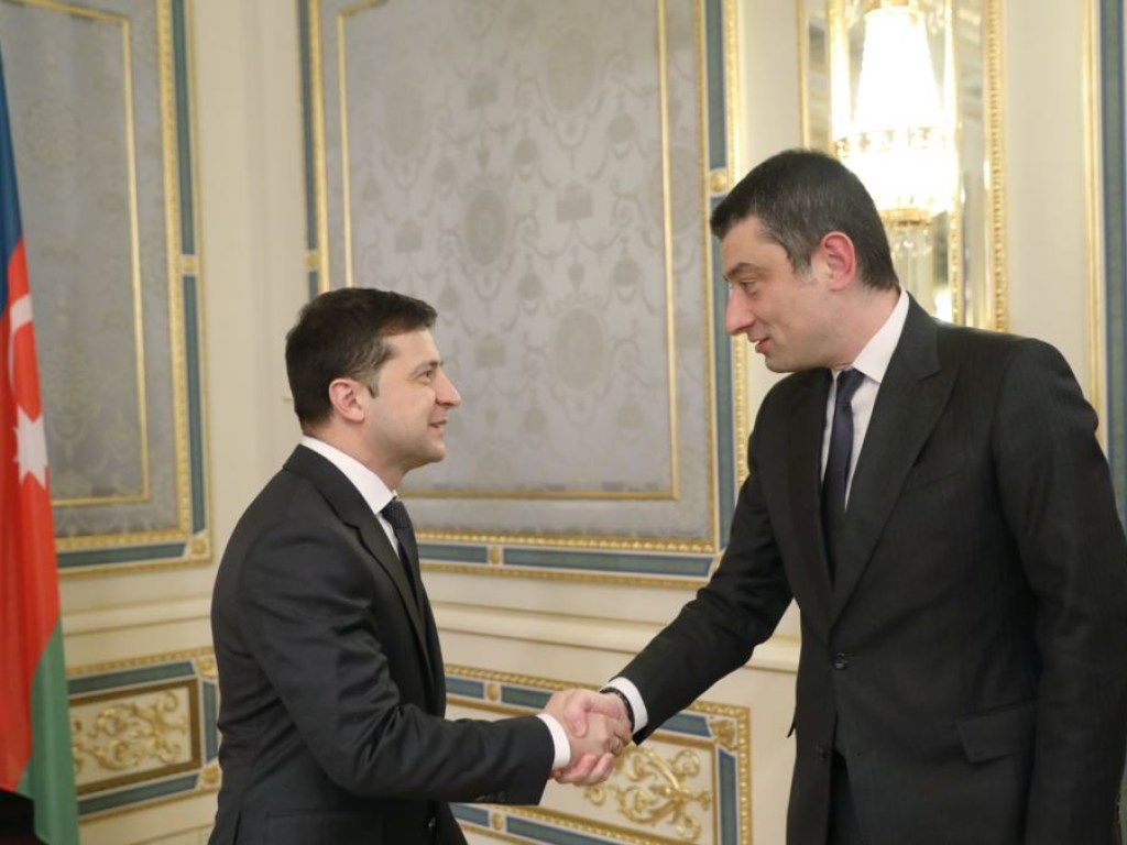 Зеленский встретился с премьером Грузии: Обсудили евроинтеграцию