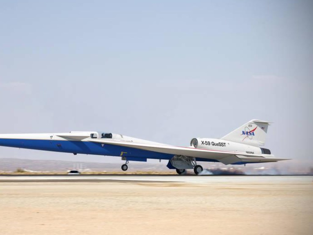 NASA назвало сроки первого полета «тихого» сверхзвукового самолета (ФОТО)