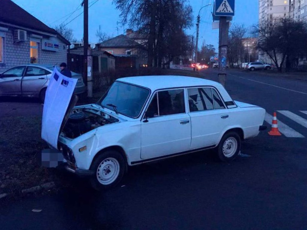 В Черкассах на перекрестке «Жигули» не пропустили Hyundai (ФОТО)