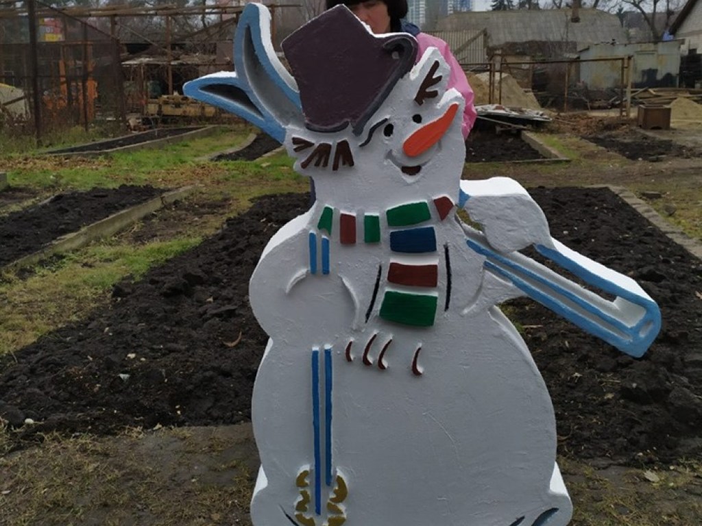 В Киеве появится снеговик, который никогда не растает (ФОТО)