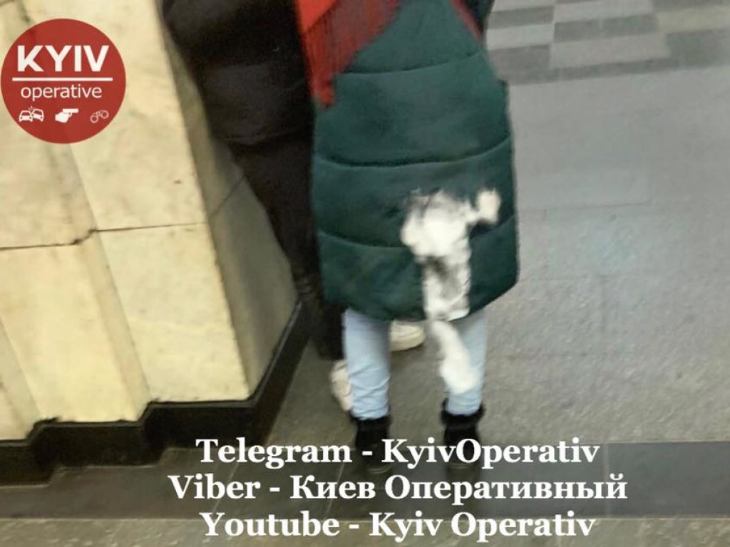 ЧП в киевском метро: девушку затянуло в эскалатор (ФОТО)