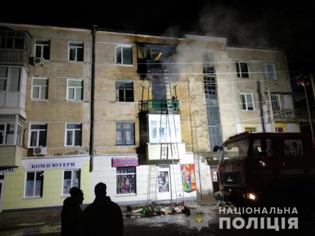 При пожаре в Запорожской области погибли двое детей (ФОТО)