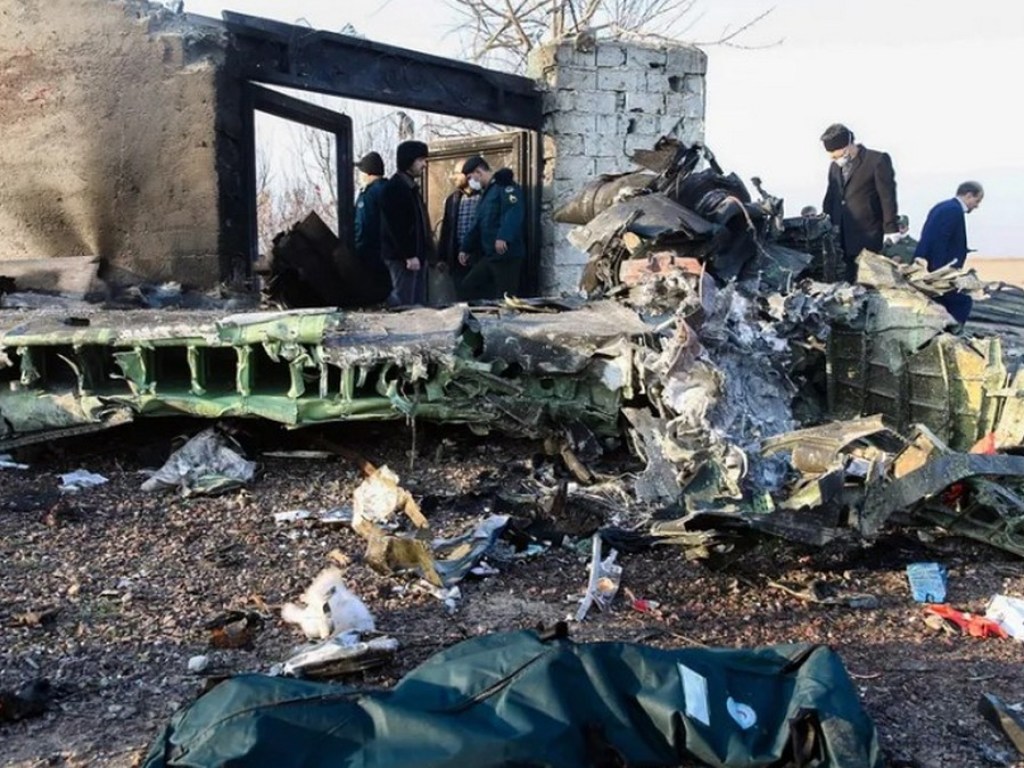 Из Киева в Иран отправится специальный авиарейс за телами погибших