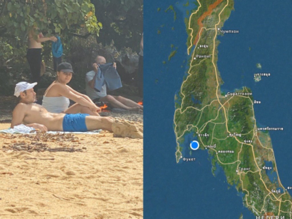 Вакарчука увидели лежащего на пляже таиландского Пхукета (ФОТО)