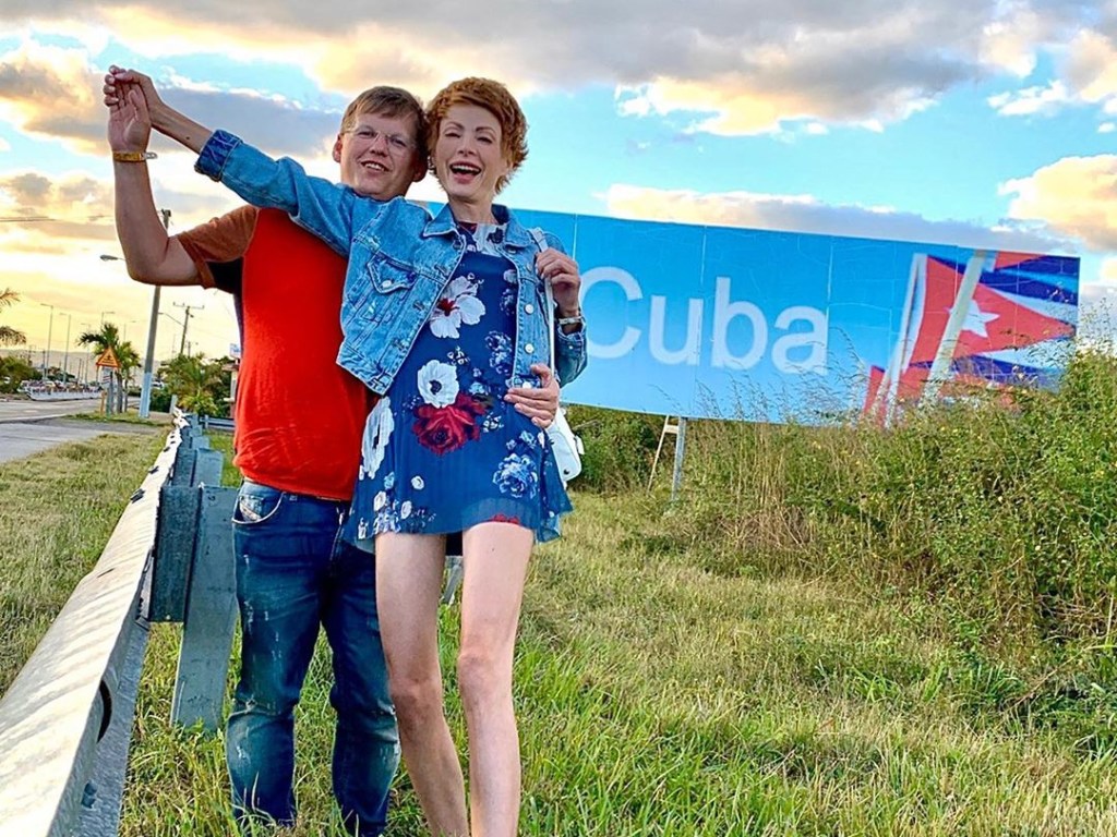 Елена-Кристина Лебедь отправилась с любимым на Кубу (ФОТО)