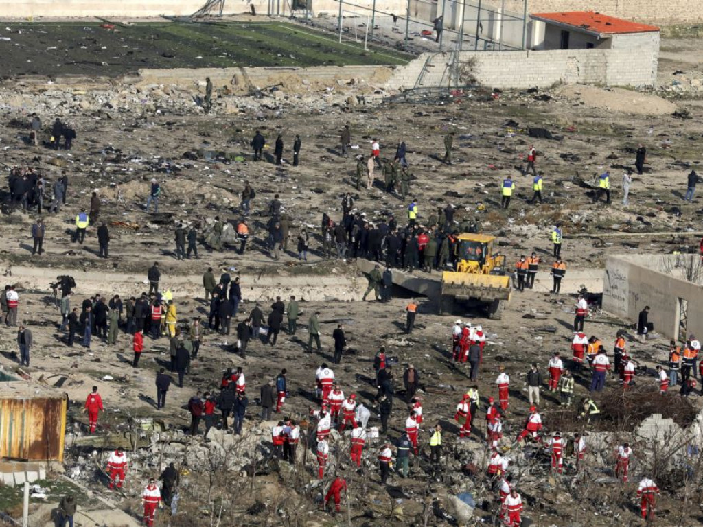 В Иране завершилась идентификация тел украинцев, погибших в катастрофе самолета МАУ &#8212; МВД
