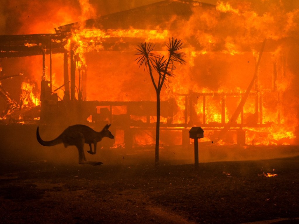 Австралию после страшнейших пожаров, наконец, залило дождями (ВИДЕО)