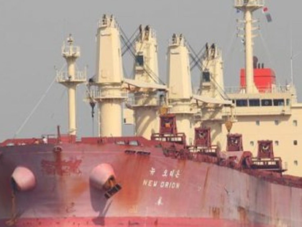 У берегов Китая задержано судно с украинским экипажем