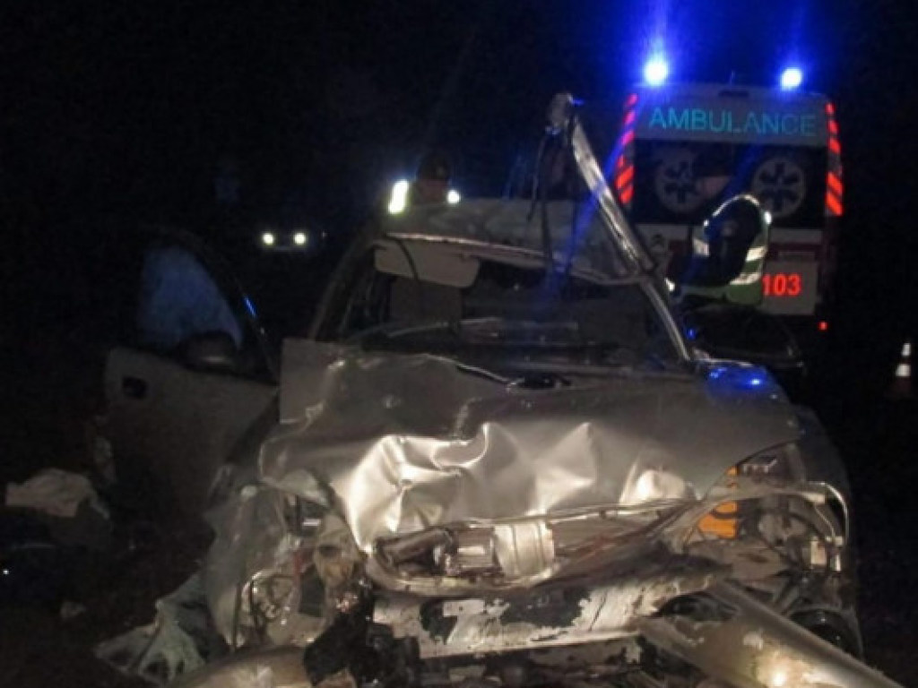 На трассе «Запорожье-Донецк»  грузовик MAN столкнулся с Daewoo Lanos: легковушку «разорвало» (ФОТО)  