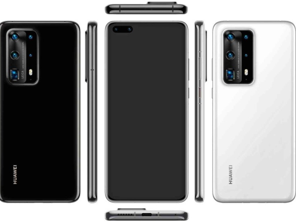 В Сети представили первые снимки смартфона P40 Pro от Huawei с пятью камерами на задней панели (ФОТО)