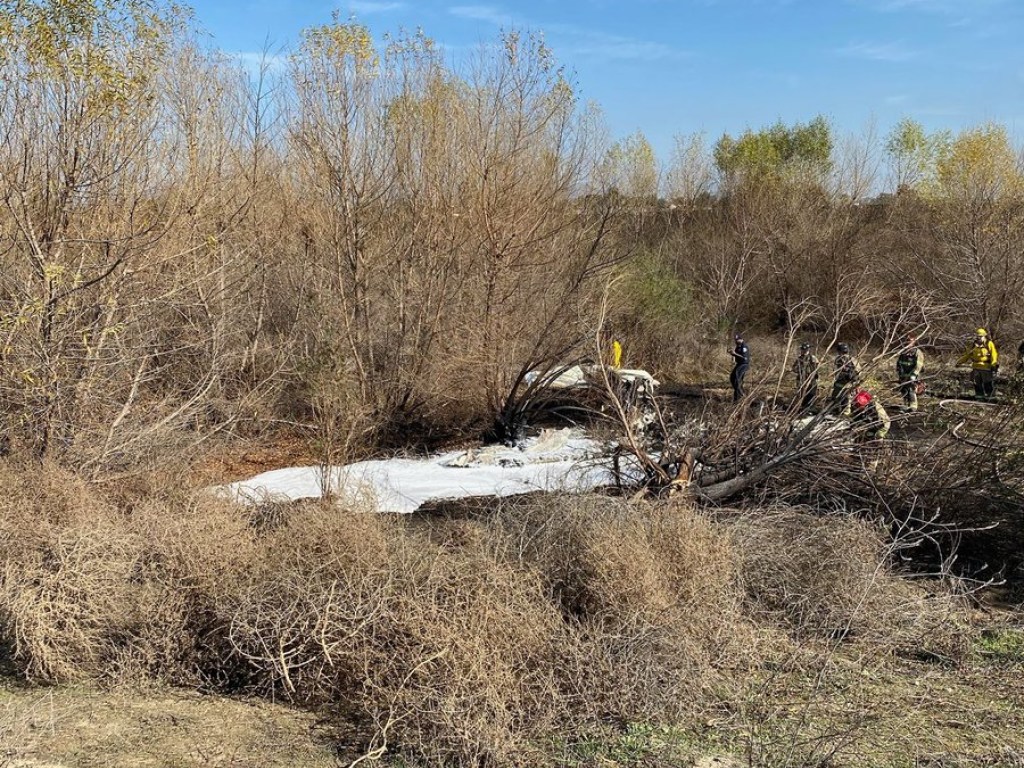 В США разбился и сгорел самолет: погибли 4 человека (ФОТО, ВИДЕО)